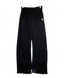 Maison MIHARA YASUHIRO（メゾン ミハラ ヤスヒロ）の古着「GATHERED KNIT PANTS」｜ブラック