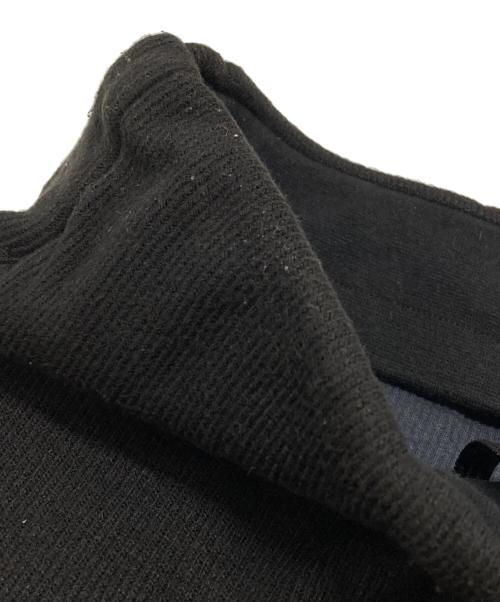 Maison MIHARA YASUHIRO（メゾン ミハラ ヤスヒロ）Maison MIHARA YASUHIRO (メゾン ミハラ ヤスヒロ) GATHERED KNIT PANTS ブラック サイズ:36の古着・服飾アイテム