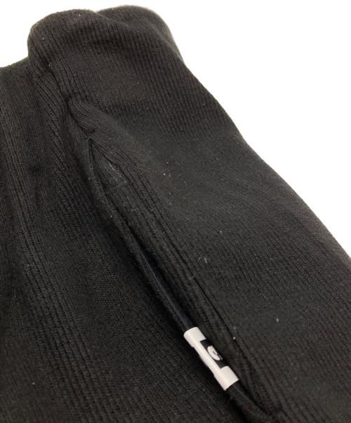 Maison MIHARA YASUHIRO（メゾン ミハラ ヤスヒロ）Maison MIHARA YASUHIRO (メゾン ミハラ ヤスヒロ) GATHERED KNIT PANTS ブラック サイズ:36の古着・服飾アイテム