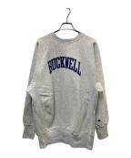 Champion REVERSE WEAVEチャンピオン リバース ウィーブ）の古着「90’s プリントスウェット」｜グレー