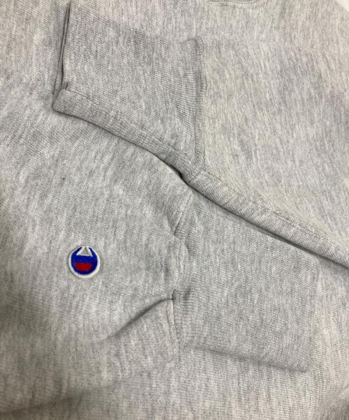 Champion REVERSE WEAVE（チャンピオン リバース ウィーブ）Champion REVERSE WEAVE (チャンピオン リバース ウィーブ) 90’s プリントスウェット グレー サイズ:X-LARGEの古着・服飾アイテム