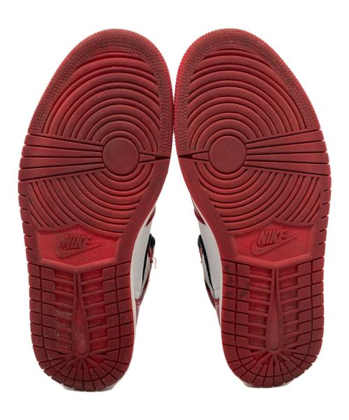 NIKE（ナイキ）NIKE (ナイキ) Air Jordan 1 RETRO High OG レッド×ホワイト サイズ:24の古着・服飾アイテム