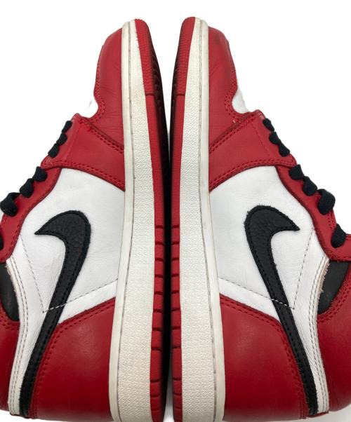 NIKE（ナイキ）NIKE (ナイキ) Air Jordan 1 RETRO High OG レッド×ホワイト サイズ:24の古着・服飾アイテム