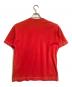 COMME des GARCONS HOMME (コムデギャルソン オム) 大文字プリントTシャツ レッド サイズ:M：8000円