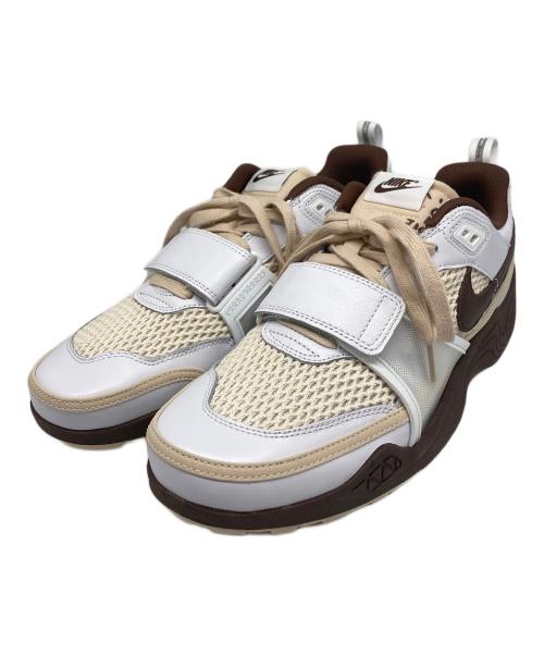NIKE（ナイキ）NIKE (ナイキ) Travis Scott (トラヴィス・スコット) Zoom Field Jaxx ブラウン×ホワイト サイズ:29cmの古着・服飾アイテム