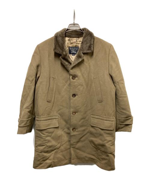 Burberry's（バーバリーズ）Burberry's (バーバリーズ) ムートンウールコート ブラウン サイズ:Ｍの古着・服飾アイテム