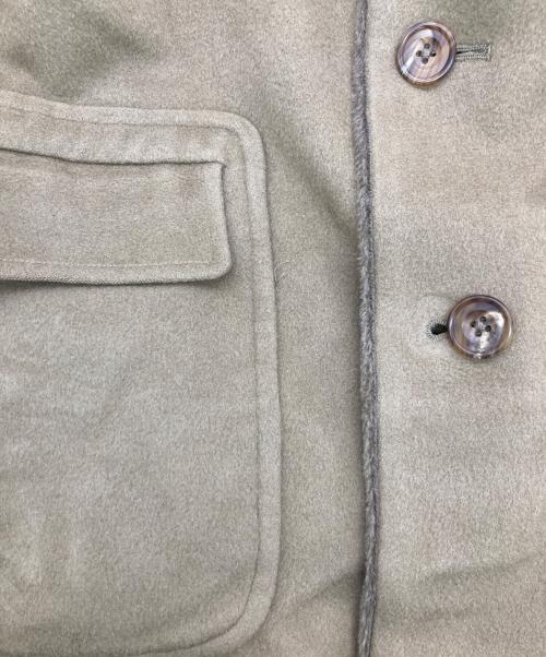 Burberry's（バーバリーズ）Burberry's (バーバリーズ) ムートンウールコート ブラウン サイズ:Ｍの古着・服飾アイテム