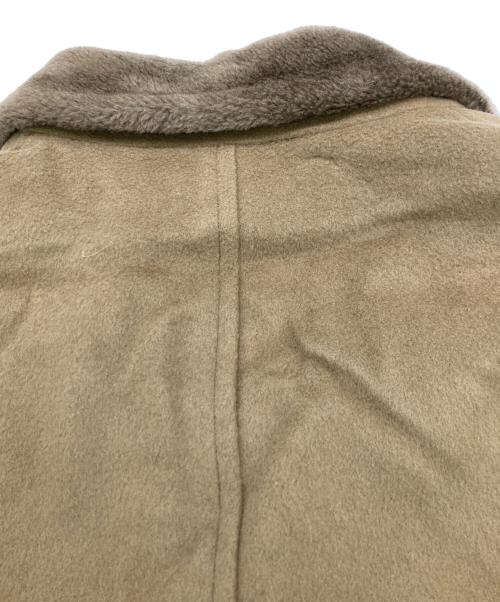 Burberry's（バーバリーズ）Burberry's (バーバリーズ) ムートンウールコート ブラウン サイズ:Ｍの古着・服飾アイテム