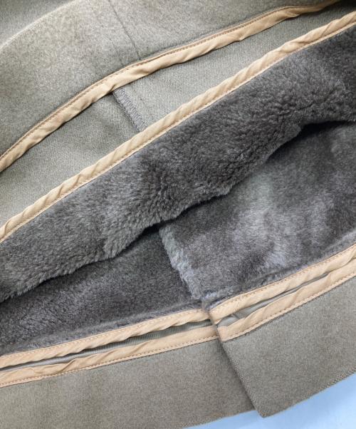Burberry's（バーバリーズ）Burberry's (バーバリーズ) ムートンウールコート ブラウン サイズ:Ｍの古着・服飾アイテム