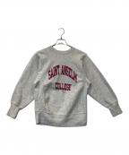 Champion REVERSE WEAVEチャンピオン リバース ウィーブ）の古着「80’s プリントスウェット」｜グレー