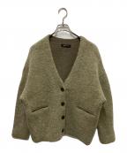 STUNNING LUREスタニングルアー）の古着「ブークレー接結カーディガン」｜ベージュ