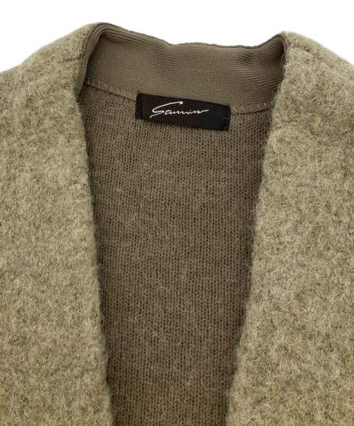 STUNNING LURE（スタニングルアー）STUNNING LURE (スタニングルアー) ブークレー接結カーディガン ベージュ サイズ:Sの古着・服飾アイテム
