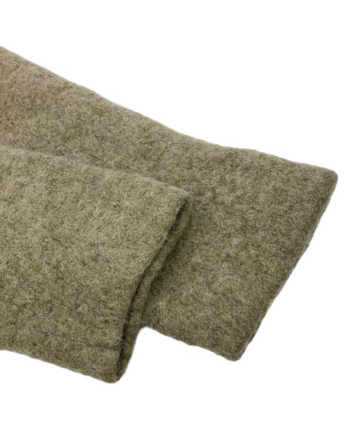 STUNNING LURE（スタニングルアー）STUNNING LURE (スタニングルアー) ブークレー接結カーディガン ベージュ サイズ:Sの古着・服飾アイテム