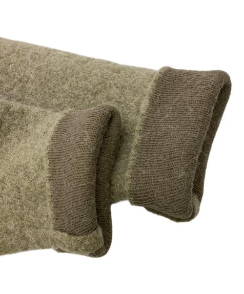 STUNNING LURE（スタニングルアー）STUNNING LURE (スタニングルアー) ブークレー接結カーディガン ベージュ サイズ:Sの古着・服飾アイテム