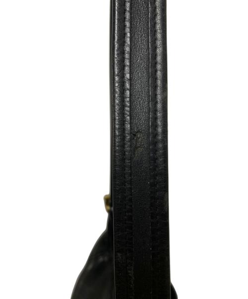 COACH（コーチ）COACH (コーチ) レザーワンショルダーバッグ ブラックの古着・服飾アイテム