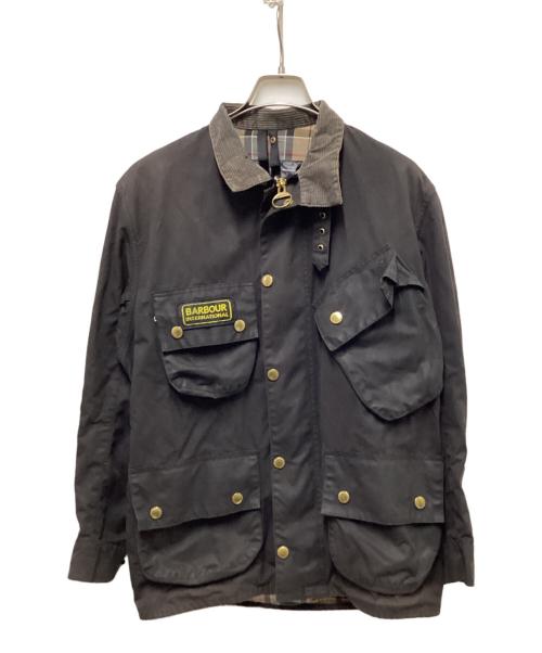 Barbour（バブアー）Barbour (バブアー) A7 WAXED INTERNATIONAL JACKET ブラック サイズ:c36の古着・服飾アイテム