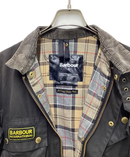 Barbour（バブアー）Barbour (バブアー) A7 WAXED INTERNATIONAL JACKET ブラック サイズ:c36の古着・服飾アイテム