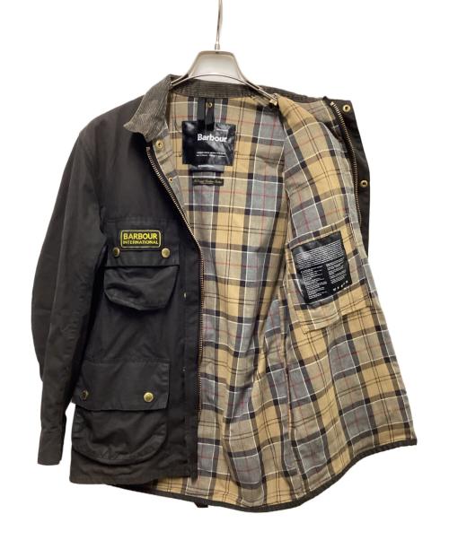 Barbour（バブアー）Barbour (バブアー) A7 WAXED INTERNATIONAL JACKET ブラック サイズ:c36の古着・服飾アイテム