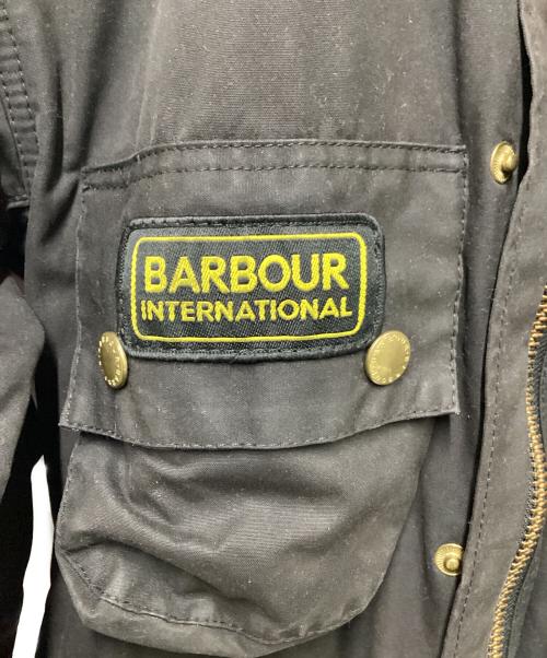 Barbour（バブアー）Barbour (バブアー) A7 WAXED INTERNATIONAL JACKET ブラック サイズ:c36の古着・服飾アイテム