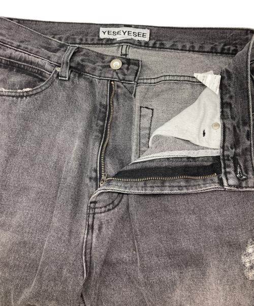 YES EYE SEE（イエスアイシー）YES EYE SEE (イエスアイシー) デニムパンツ ブラック サイズ:Sの古着・服飾アイテム