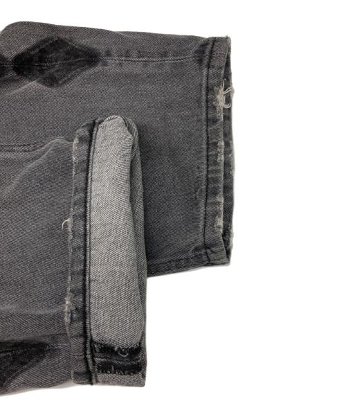 YES EYE SEE（イエスアイシー）YES EYE SEE (イエスアイシー) デニムパンツ ブラック サイズ:Sの古着・服飾アイテム