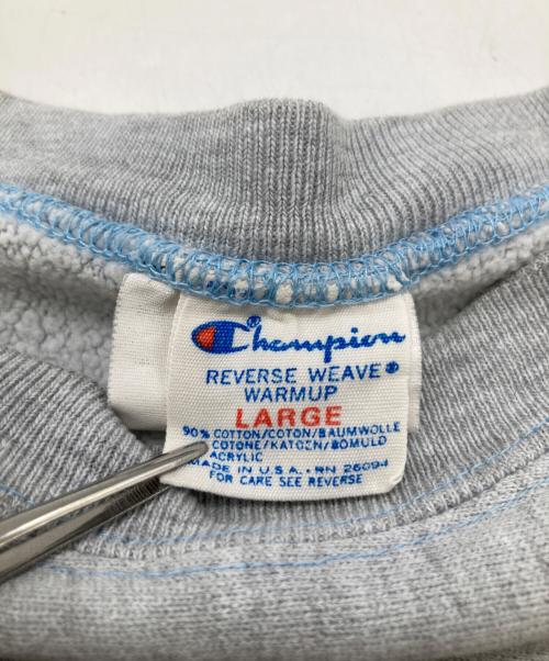 Champion REVERSE WEAVE（チャンピオン リバース ウィーブ）Champion REVERSE WEAVE (チャンピオン リバース ウィーブ) 80’Sリバースウィーブスウェット グレー サイズ:Lの古着・服飾アイテム