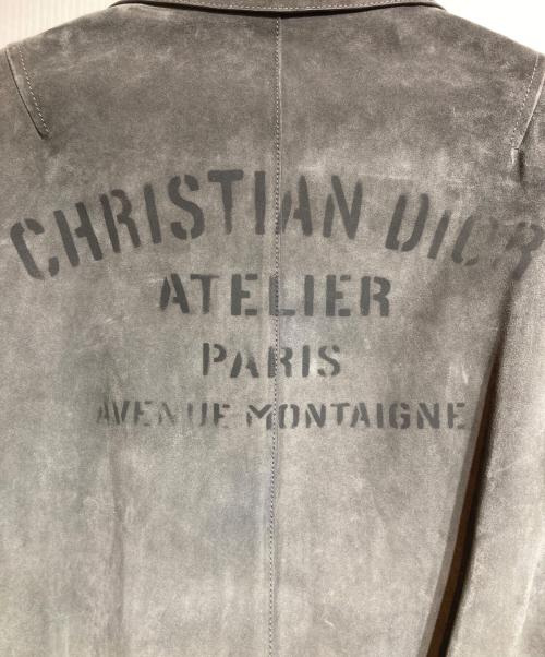 Dior（ディオール）Dior (ディオール) Atelier Bomber Jacket グレー サイズ:44の古着・服飾アイテム