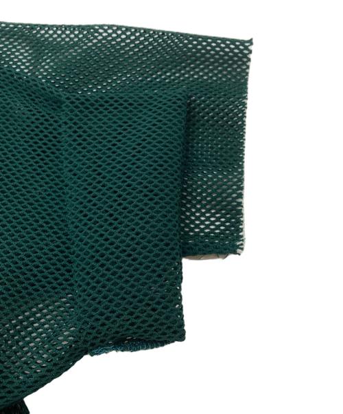 UN3D.（アンスリード）UN3D. (アンスリード) メッシュレイヤードワンピース グリーン サイズ:38の古着・服飾アイテム