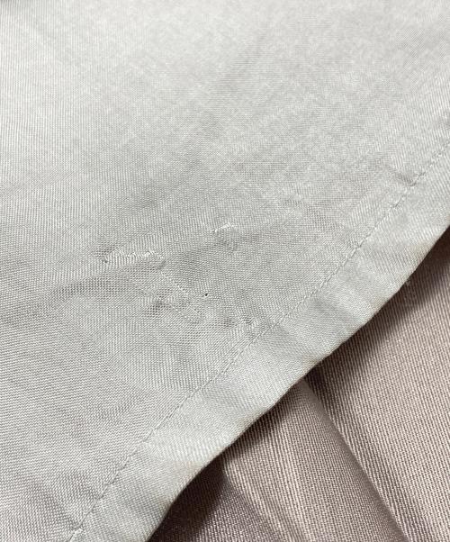 UN3D.（アンスリード）UN3D. (アンスリード) コーティングプリーツロングスカート シルバー サイズ:36の古着・服飾アイテム