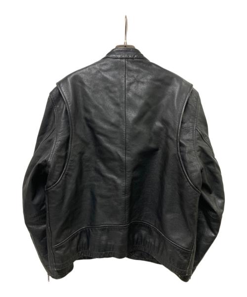 GAP（ギャップ）GAP (ギャップ) シングルレザージャケット ブラック サイズ:Sの古着・服飾アイテム