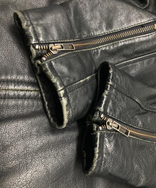 GAP（ギャップ）GAP (ギャップ) シングルレザージャケット ブラック サイズ:Sの古着・服飾アイテム