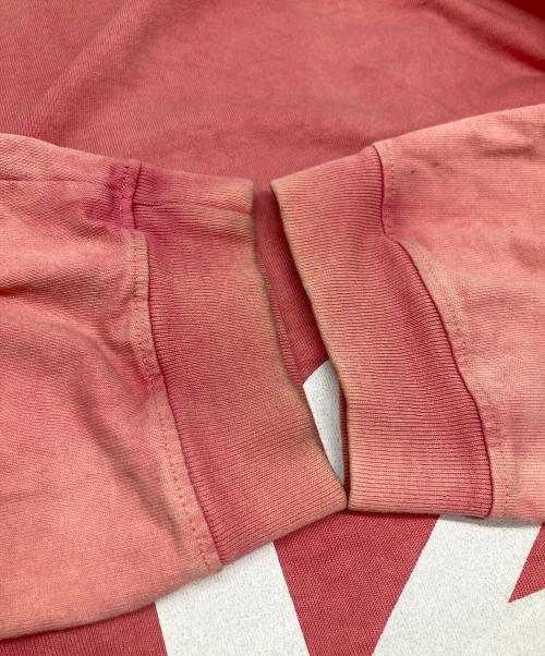 RRR123（アールアールアールワンツースリー）RRR123 (アールアールアールワンツースリー) スウェットシャツ ピンク サイズ:Lの古着・服飾アイテム