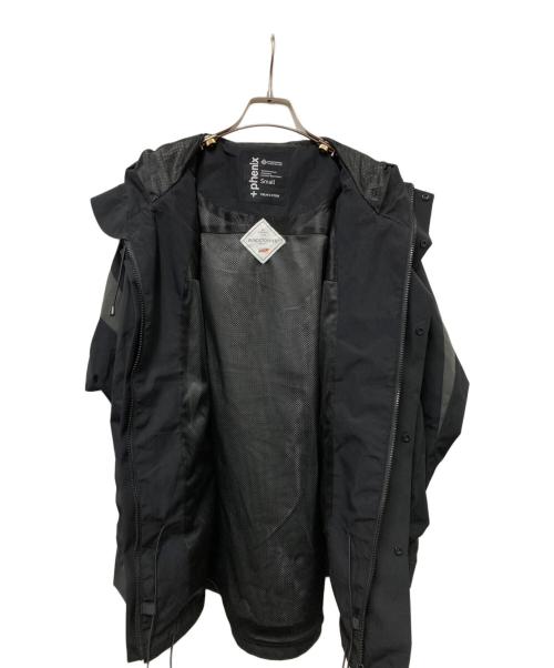 FREAK'S STORE（フリークスストア）FREAK'S STORE (フリークスストア) PHENIX (フェニックス) 別注 GORE-TEX WINDSTOPPER HOODIE JACKET ブラック サイズ:Sの古着・服飾アイテム