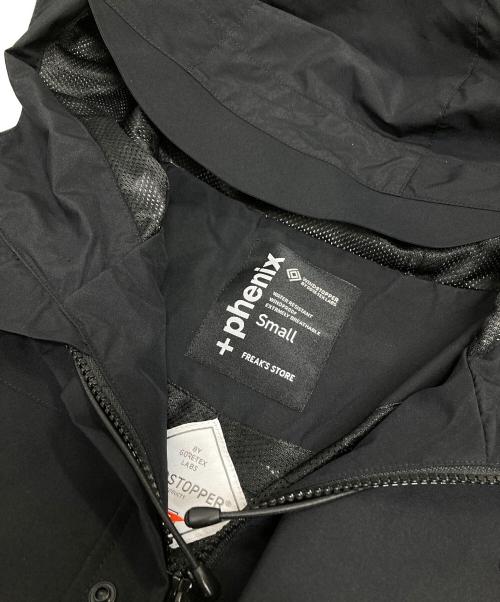 FREAK'S STORE（フリークスストア）FREAK'S STORE (フリークスストア) PHENIX (フェニックス) 別注 GORE-TEX WINDSTOPPER HOODIE JACKET ブラック サイズ:Sの古着・服飾アイテム