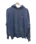 Champion REVERSE WEAVEチャンピオン リバース ウィーブ）の古着「80’s リバースウィーブスウェットプルオーバーパーカー」｜ネイビー