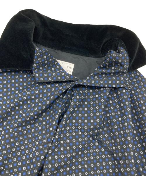 sacai（サカイ）sacai (サカイ) KOMON PRINT SHIRT ネイビー サイズ:2の古着・服飾アイテム