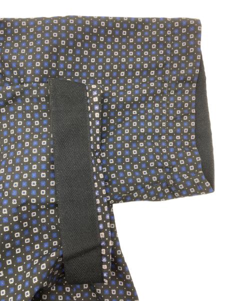 sacai（サカイ）sacai (サカイ) KOMON PRINT SHIRT ネイビー サイズ:2の古着・服飾アイテム