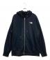 THE NORTH FACE（ザ ノース フェイス）の古着「スクエアロゴフルジップ」｜ブラック
