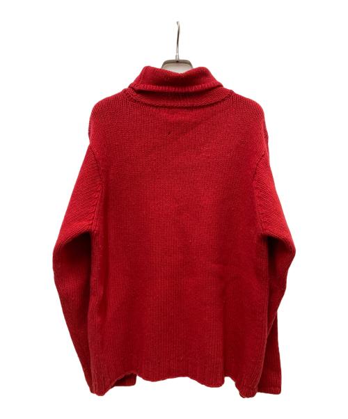STONE ISLAND（ストーンアイランド）STONE ISLAND (ストーンアイランド) ハイネックニット レッド サイズ:Mの古着・服飾アイテム