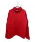 STONE ISLAND（ストーンアイランド）の古着「ハイネックニット」｜レッド