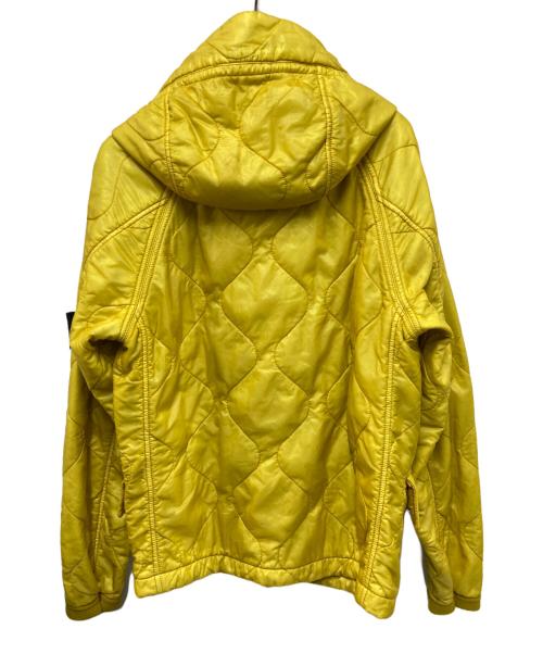 STONE ISLAND（ストーンアイランド）STONE ISLAND (ストーンアイランド) キルティングジャケット イエロー サイズ:Mの古着・服飾アイテム