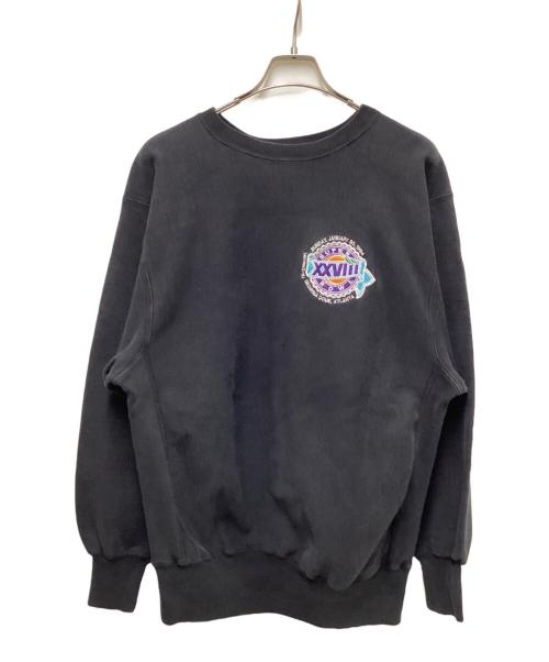 Champion REVERSE WEAVE（チャンピオン リバース ウィーブ）Champion REVERSE WEAVE (チャンピオン リバース ウィーブ) 90’Sリバースウィーブスウェット ブラック サイズ:XLの古着・服飾アイテム