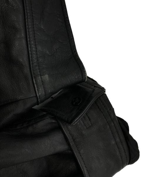 OLD GAP（オールドギャップ）OLD GAP (オールドギャップ) 90Sレザージャケット ブラック サイズ:Lの古着・服飾アイテム