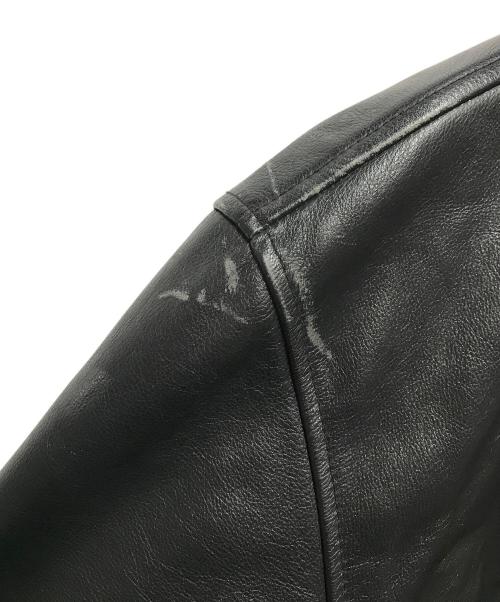 OLD GAP（オールドギャップ）OLD GAP (オールドギャップ) 90Sレザージャケット ブラック サイズ:Lの古着・服飾アイテム