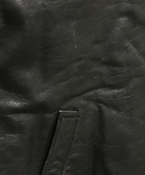 OLD GAP（オールドギャップ）OLD GAP (オールドギャップ) 90Sレザージャケット ブラック サイズ:Lの古着・服飾アイテム