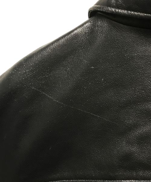 OLD GAP（オールドギャップ）OLD GAP (オールドギャップ) 90Sレザージャケット ブラック サイズ:Lの古着・服飾アイテム