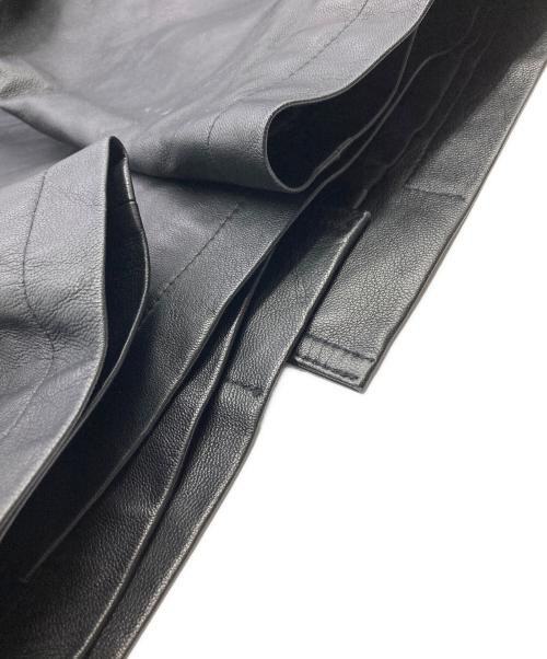 Wind Armor（ウィンドアーマー）Wind Armor (ウィンドアーマー) ラムスキンロングコート ブラック サイズ:３Lの古着・服飾アイテム