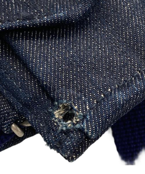 COMME des GARCONS JUNYA WATANABE MAN（コム デ ギャルソン ジュンヤ ワタナベ マン）COMME des GARCONS JUNYA WATANABE MAN (コム デ ギャルソン ジュンヤ ワタナベ マン) マルチポケットデニムベルトバッグ インディゴの古着・服飾アイテム