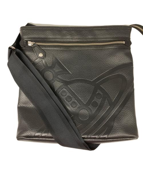 Vivienne Westwood（ヴィヴィアンウエストウッド）Vivienne Westwood (ヴィヴィアンウエストウッド) ハミルトンショルダーバッグ ブラックの古着・服飾アイテム