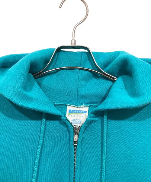 CHEETAH（チーター）CHEETAH (チーター) ジップパーカー ブルー サイズ:Lの古着・服飾アイテム